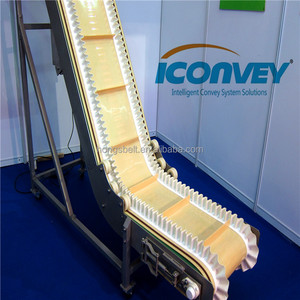 Hongsbel Modulaire Riem Band Geneigd Transportband Flexibele Gemakkelijk Onderhoudt Transportband Automatische