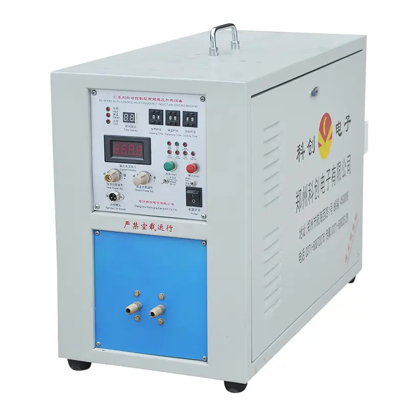 Máquina de calefacción de inducción portátil de alta frecuencia, calentador de inducción de 30kw, fácil de operar, XG-30