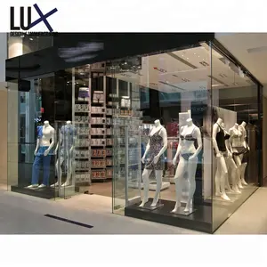 LUX design personalizzato da tavolo per biancheria a lunga durata, mobili per negozio di biancheria intima per prese