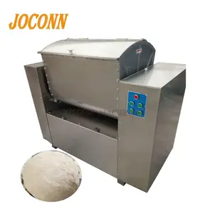 horizontal dough mixer/ 50kg flour mixer machine/ vacuum dough mixer for sale