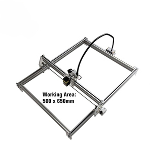 Máquina de corte de grabado láser, área de trabajo, 500mW, 2500mW, <span class=keywords><strong>5500mW</strong></span>, 10W, 15W, 65x50cm, novedad - Product Image 2
