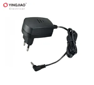 Wall Mount Power Adapter AC Adapter Power Supply Adapter For Home Input 100 240V 6W 12V 0.5A Black DC Plug In 59*39*36.5mm YS6E