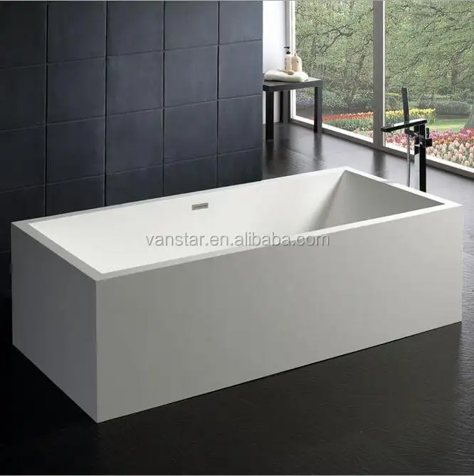Factory Wholesale Corians Solid Surface Bath Tub