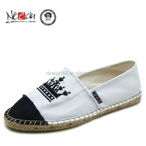 Ultime scarpe di tela per <span class=keywords><strong>uomo</strong></span> nuovo modello <span class=keywords><strong>uomo</strong></span> scarpe casual in cotone sughero <span class=keywords><strong>espadrillas</strong></span> in pizzo di canapa donna - Product Image 1