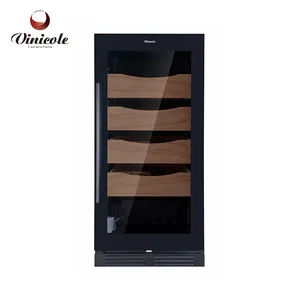 Factory Direct Offer Cigar Refrigerator Cigar Case Cedar Wood Cigar Cabinet Humidor For Bed Room