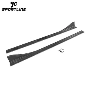 Carbon Fiber Car Side Bumper Skirts Lip for Mazda MX-5 (ND) Miata Convertible 16-17