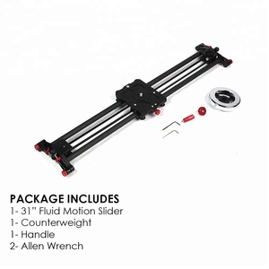 120cm Flywheel Carbon Fiber <strong>Camera</strong> Track Dolly Slider <strong>Rail</strong> <strong>System</strong> - Product Image 2