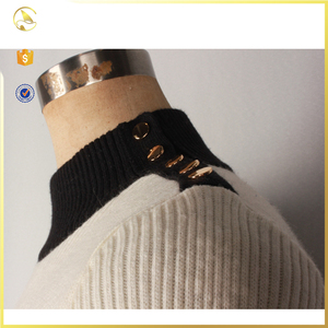 Soporte de cuello color de <span class=keywords><strong>la</strong></span> mezcla de rayas jersey - Product Image 3