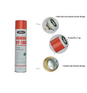 Phun DY-100 Trong Suốt Vải Phun Keo Cho Thêu Dệt Vải - Product Image 5