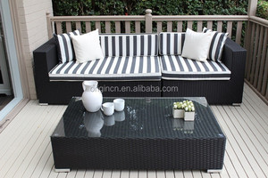 <span class=keywords><strong>Miami</strong></span> resort hotel uso largo exterior reclinables sofá, silla y mesa de café muebles de mimbre wintech - Product Image 2