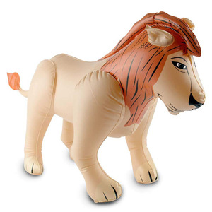 Khuyến Mại Đồ Chơi Zoo Động Vật Rừng Thổi Lên Sư Tử Inflatable Inflatable Phim Hoạt Hình - Product Image 1