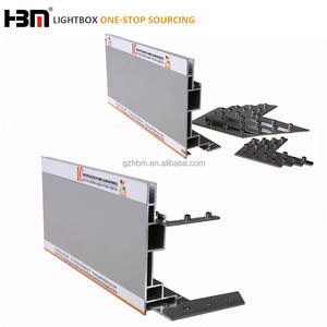 Cấu Trúc Khung Nhôm Canvas <span class=keywords><strong>Led</strong></span> Backlit Light Khung Hình Cho Biểu Ngữ - Product Image 2