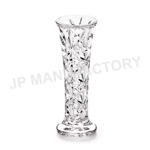 Hotel/Restaurant Decorative Crystal Clear Flower vase small size plastic vase for tabletop use