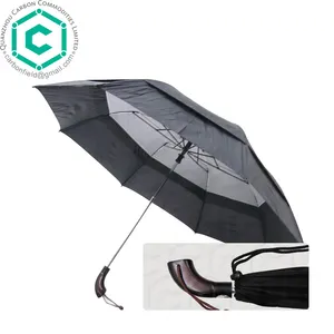 double Canopy 2 Folding Golf Umbrella