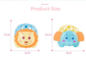 Pas cher 6 PCS Facile Saisir Lion Elephant Ball <span class=keywords><strong>Jouet</strong></span> Ensemble De Bain de Sécurité Souple En Silicone Bébé Hochet avec Anneau De Dentition pour <span class=keywords><strong>3</strong></span> <span class=keywords><strong>Mois</strong></span> Bébé <span class=keywords><strong>Jouet</strong></span> - Product Image 5