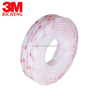 Hoge Kwaliteit Hersluitbare Sluiting Self Acryl Dubbelzijdige Tape 3 M SJ3560 Dual Lock Haak En Lus Tape