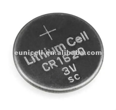 High Discharge Capacity C1620 Button Cell 3v Lithium Battery 85mAh Cr1620 CR1220