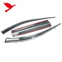 Para Toyota RAV4 2019-2024, Accesorios de Plástico para Coche, Visera para Ventana, Parasol, Protector de Lluvia, Deflectores, 4 Piezas