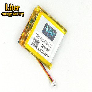 Plugue 1.0-<strong>3</strong> P <strong>3</strong>.7 V 804040 1800 mAh of Alta quality Li-ion Recarreg&aacute;vel of Pol&iacute;mero De L&iacute;tio Tens&atilde;o Da Bateria Li-Po Li polymer Bateria - Product Image 1