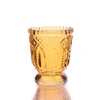 Individuell Gefärbte Glas-Champagnergläser Kerzenhalter Votivglas Kerzenglas