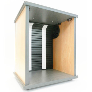 Perfiles de Extrusión de Plástico para Muebles de Cocina, Lamas Verticales Abiertas de PVC y ABS, Lamas para RV, Puertas Enrollables Tipo Tambour para Armarios - Product Image 1
