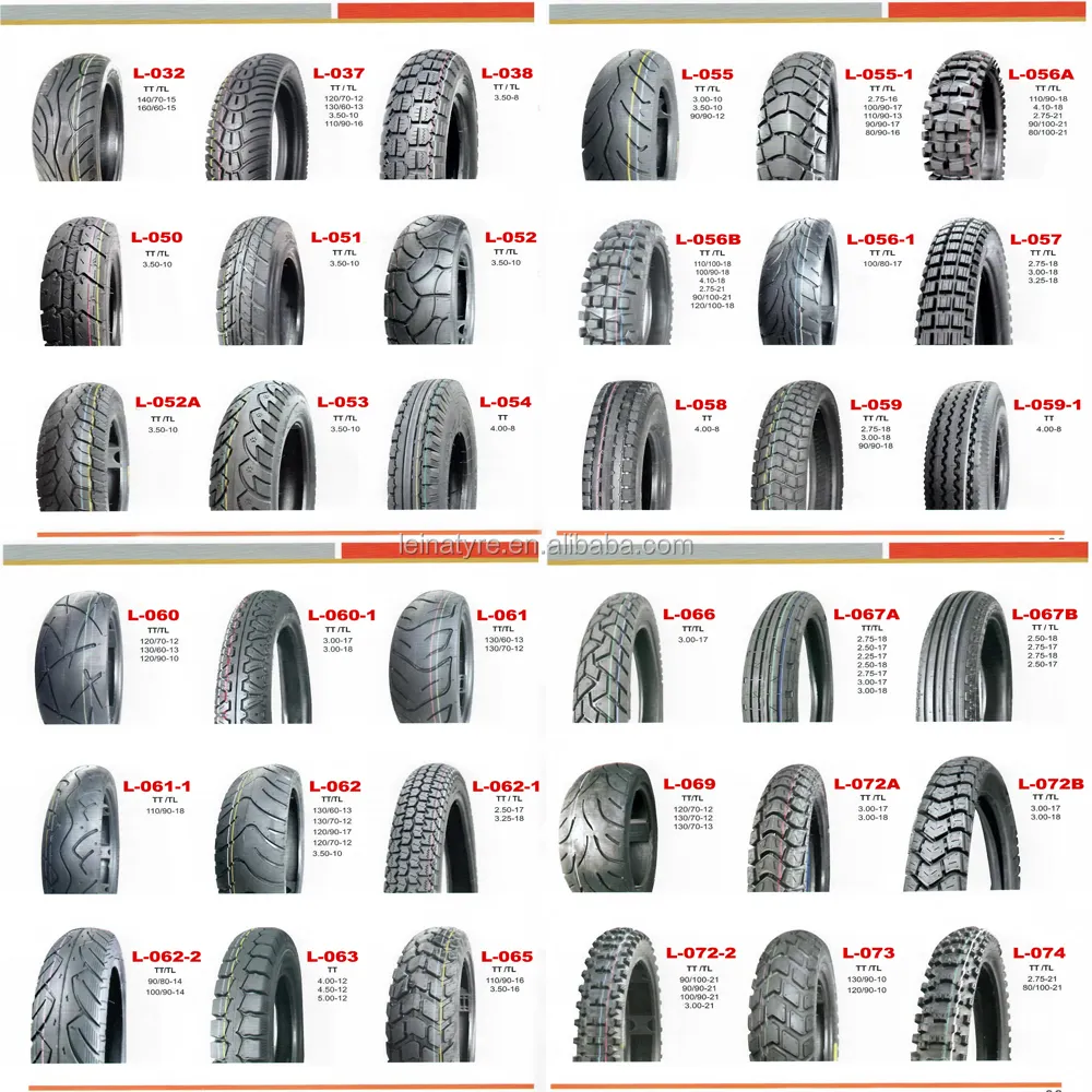 Pneu de Scooter 300*12 350*12 375*12 400*12 chine pneu de moto de qualité supérieure