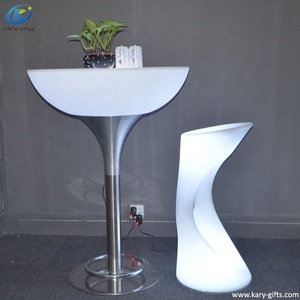 High Quality Bar Furniture Event Rental <strong>Tables</strong> LED <strong>Poseur</strong> <strong>Table</strong> - Product Image 4