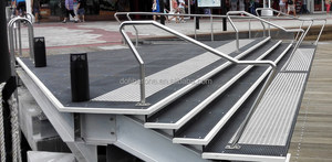 आधुनिक डिजाइन पीतल एल्यूमीनियम पॉलीयूरेथेन टैटाइल स्टड और चमकदार लस्टर के साथ संकेतक पैड टाइल - Product Image 6