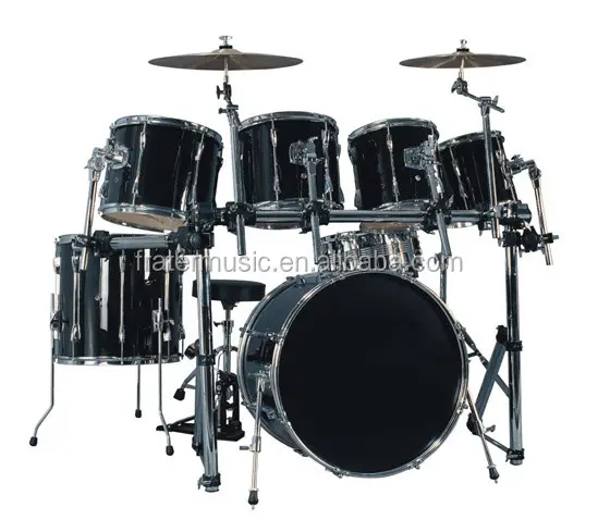 Высококачественный 7-ПК барабанный набор с пвх обернутый (J-DK-008)