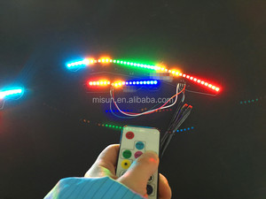 Nueva llegada anillo del halo led de flujo de color rgby kits para coche luces - Product Image 3