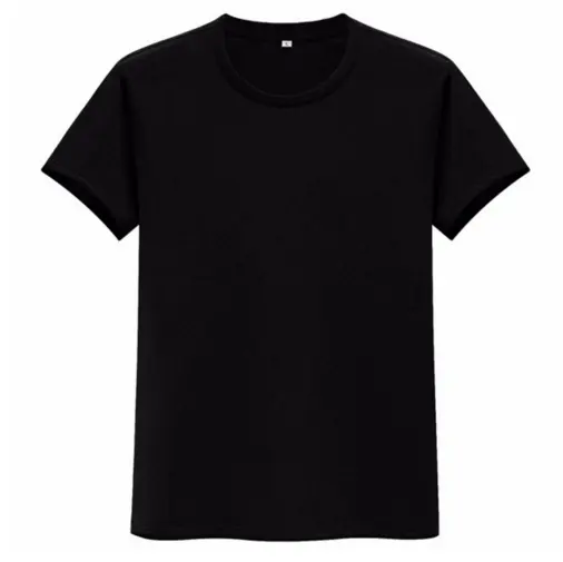 100% algodón venta al por mayor Slim personalizado Mens camiseta en blanco