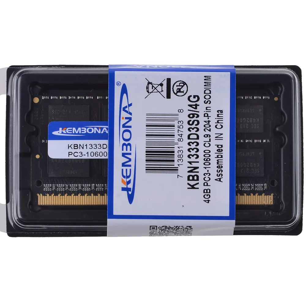 Fabrik Liquidation Waren Original-Chips RAM DDR3 4GB 1333MHz PC 10600 für Laptop