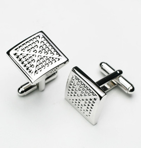 De onda brazalete enlace fábrica barato al por mayor de latón gemelos para los hombres - Product Image 5