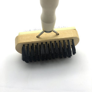 Pente de madeira para animais de estimação, pente para pelo de cachorro, gato e cachorro, fácil de usar - Product Image 6