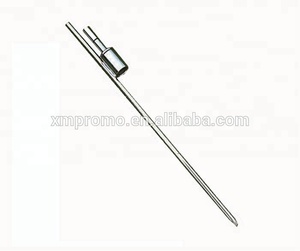 कस्टम आकार एल्यूमीनियम झंडा पोल पंख समुद्र तट flagpole