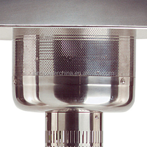 Berdiri bebas pemanas LPG luar ruangan pemanas teras inframerah jamur baja tahan karat dengan persetujuan CE pemanas taman untuk Eropa OEM - Product Image 6