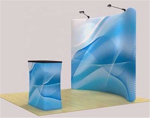 Stand Espositivo per Fiere con Telaio in Alluminio, Altezza Regolabile, per Pubblicità in Centri Commerciali - Product Image 4