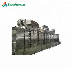 HGD Industrial 5-Layer Hot Air Conveyor Belt Drying Machine/Multilayer Belt Dryer