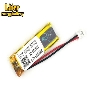Plug 2.0-2 P 3.7 V 501545 500 mah lipo battery Rechargeable solar li ion polymer lithium battery with PCM - Product Image 3