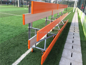 <strong></strong> stadium <strong>tribune</strong> seating Youreaseseating outdoor football 6061-t5 yy-mva silver green  yellow