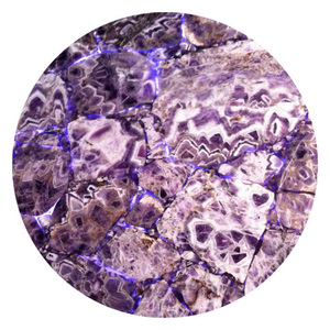 Amethyst geode marmor schneidebrett für zähler nach oben wand und boden/Marmor Platte/granit