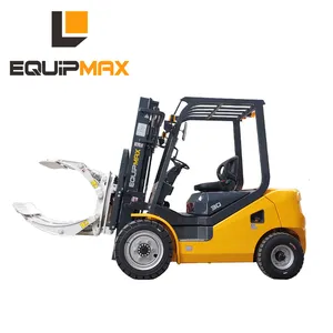 Equipmax kağıt rulosu Kelepçesi forklift İstifleme ve manevra ağır kağıt rulolar