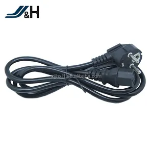 VDE Approval EU 3-prong Power Cord Plug With 250V