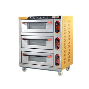 3 Layer Commerciële Elektrische Brood Pizza Oven Taart Ei Taarten Ovens