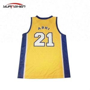 Factory China sublimation custom basketball club jersey for men - Product Image 5