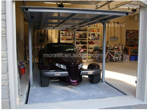 2 Lớp Ngầm Mini Dọc Bãi Đậu Xe Lift/Thủy Lực Xe Đậu Xe - Product Image 5