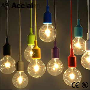 Bar <span class=keywords><strong>restaurante</strong></span> uso <span class=keywords><strong>del</strong></span> <span class=keywords><strong>arco</strong></span> iris de colores de silicona soporte de la lámpara - Product Image 2