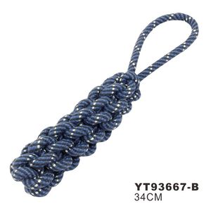 Juguetes para mascotte masticare Tugging lanciare divertente durevole corda di cotone cane masticare giocattolo per animali domestici - Product Image 2