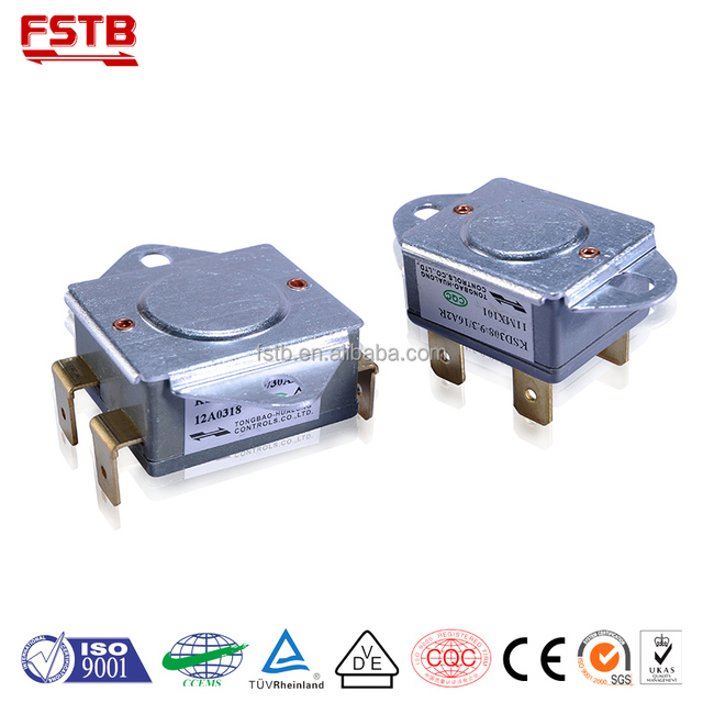 KSD308 16A 250V Termostato Electric Water Heater Bimetal Temperature Protector Electric Appliance Switch