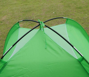 Tente de <span class=keywords><strong>camping</strong></span> imperméable pour 2 personnes, style populaire, pour loisirs en plein air, avec poteaux en fibre de verre, double couche - Product Image 5